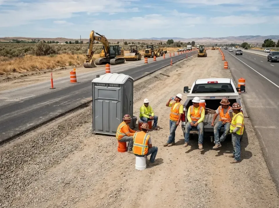 highway-road-construction-crew-007 — frequently asked questions, Porta Potty and Restroom Rentals in Monroeville, AL